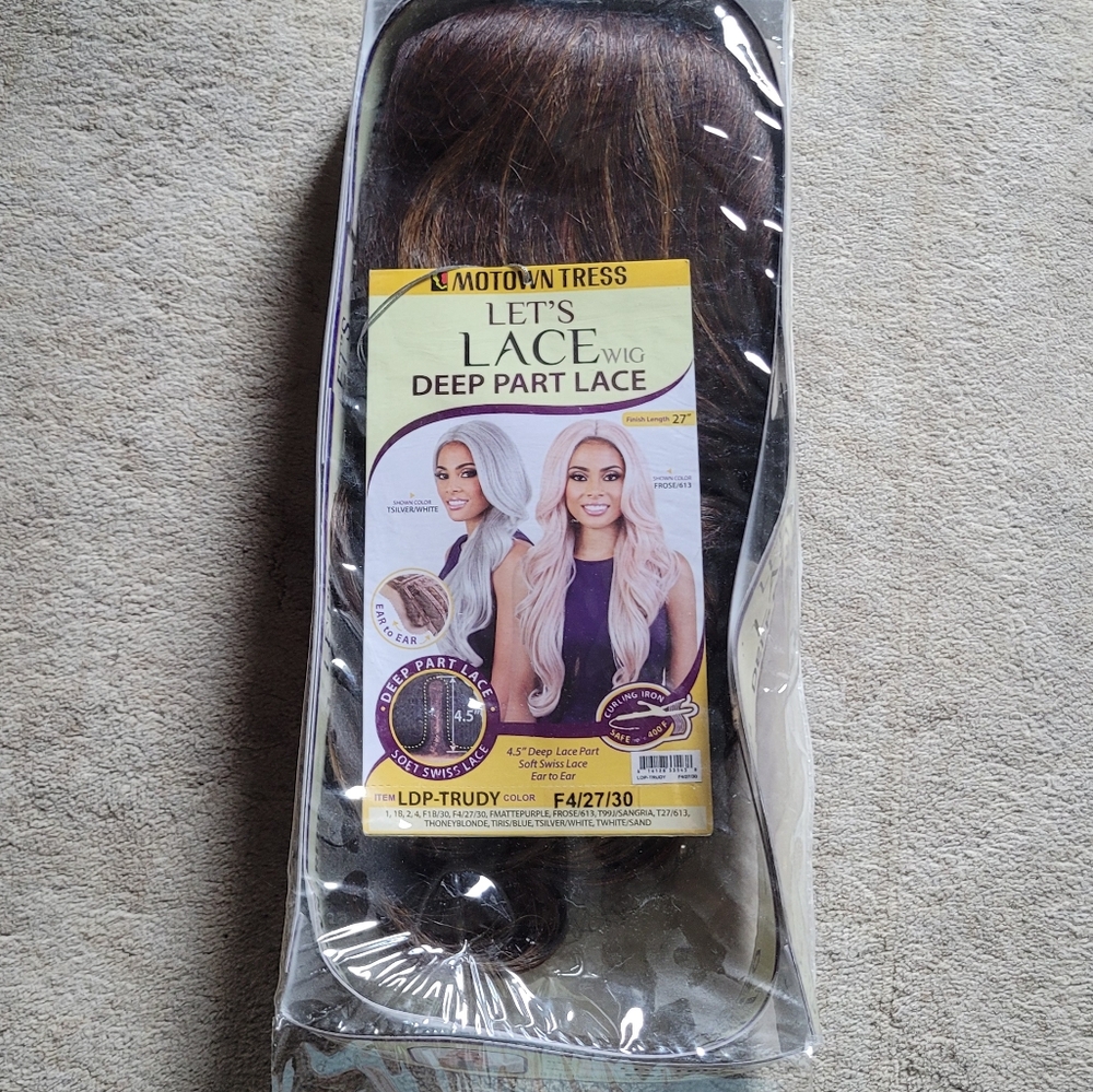 Mowtown tress/ Deep lace part wig/ LDP-Trudy/ F4/27/30